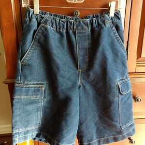 Canyon River Blues Elastic Large Boy's Jean Shorts